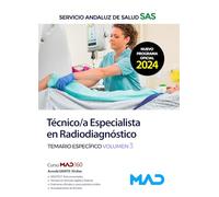 TECNICO/A ESPECIALISTA RADIODIAGNOSTICO TEMARIO 3 ANDALUZ S
