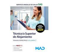TECNICO/A SUPERIOR ALOJAMIENTO TEMARIO ESPECIFICO 2 ANDALUC