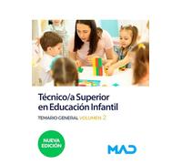 Técnico/a Superior en Educación Temario general volumen 2