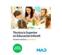 TECNICO/A SUPERIOR EDUCACION TEMARIO GENERAL VOLUMEN 2 | Rocio Clavijo Gamero, Junquera Velasco