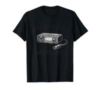 Técnico Audiovisual Patch Bay Ingeniero de Sonido AV Tech Camiseta gráfica económica, Hombre, Negro, S