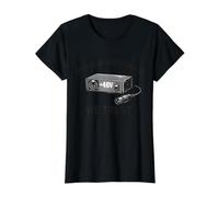 Técnico Audiovisual Patch Bay Ingeniero de Sonido AV Tech Camiseta gráfica económica, Mujer, Negro, S