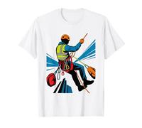 Tecnico De Acceso por Cuerda Ascenso Descenso Cuerdas Camiseta