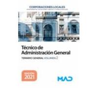 Técnico De Administración General De Corporaciones Locales. Temario G