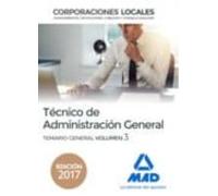 Tecnico De Administracion General De Corporaciones Locales. Temario Ge