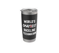 Técnico de backline más promedio del mundo Vaso térmico de acero inoxidable de doble pared
