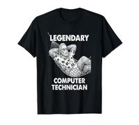 Técnico de computación Legendario Bigfoot Divertido Camiseta gráfica económica