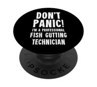 Técnico de destripado de Peces PopSockets PopGrip Adhesivo