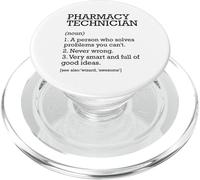 Técnico de farmacia Definición de trabajo Personalizado Divertido PopSockets PopGrip para MagSafe