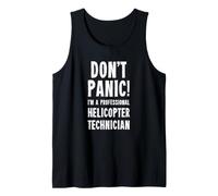 Técnico de helicópteros Camiseta sin Mangas
