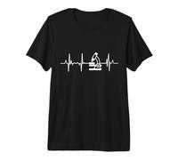 Técnico de Laboratorio de latidos del corazón Científico Camiseta Premium