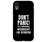 Técnico de laboratorio de microbiología Carcasa para iPhone XR