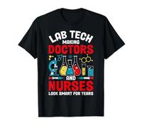Técnico de laboratorio MLS CLS Funny Medical Technologist Lab Tech Camiseta