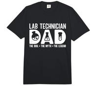 Técnico de Laboratorio Papá El ídolo Técnico de Laboratorio de atención médica Comfort Colors Adult Heavyweight T-Shirt