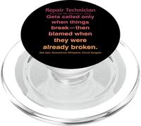 Técnico de reparación Divertido PopSockets PopGrip para MagSafe