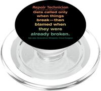 Técnico de reparación Divertido PopSockets PopGrip para MagSafe
