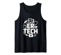 Técnico de Sala de emergencias ER Tech Heartbeat Camiseta sin Mangas
