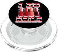 Técnico de uñas I Do Nails, Artista de uñas, Nail Tech, Bootleg de los 90 PopSockets PopGrip para MagSafe