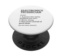 Técnico Electrónica Definición de Trabajo Personalizado Divertido PopSockets PopGrip Adhesivo