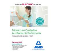 Técnico en Cuidados Auxiliares de Enfermería del Servicio Murciano de Salud. Temario parte general y test