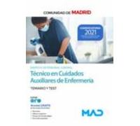 Técnico En Cuidados Auxiliares De Enfermería (Grupo IV De Personal Laboral) De La Comunidad De Madrid. Temario Y Test