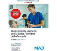 Técnico En Cuidados De Auxiliares De Enfermería. Temario Vol. 2 Servic