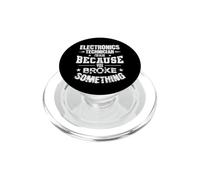 Técnico en Electrónica, Estoy aquí, rompiste Algo PopSockets PopGrip para MagSafe