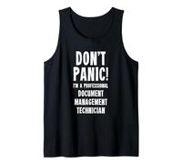Técnico en Gestión de Documentos Camiseta sin Mangas