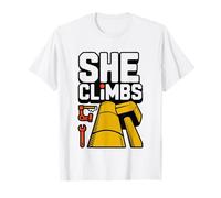 Tecnico Eolico Mujeres En Energia Eolica Tecnica Trabajadora Camiseta
