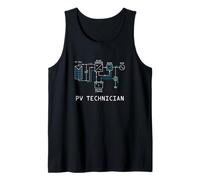 Técnico fotovoltaico Experto Profesional en energías solares renovables Camiseta sin Mangas