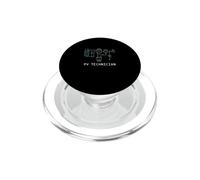 Técnico fotovoltaico Experto Profesional en energías solares renovables PopSockets PopGrip para MagSafe