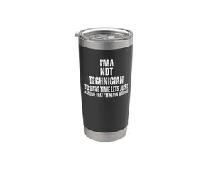 Técnico NDT nunca se equivoca Vaso térmico de acero inoxidable de doble pared