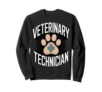 Técnico Veterinario Animal Paw Career Pride Sudadera