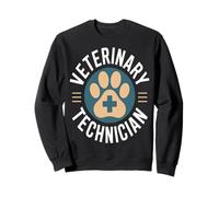 Técnico Veterinario Animal Paw Career Pride Sudadera