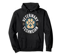 Técnico Veterinario Animal Paw Career Pride Sudadera con Capucha
