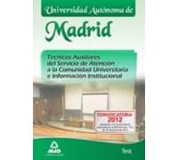 Tecnicos Auxiliares Del Servicio De Atencion A La Comunidad Unive Rsit