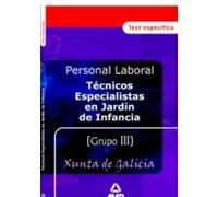 Tecnicos Especialistas En Jardin De Infancia Personal Laboral De La Xu