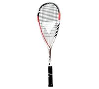 Tecnifibre 248131 Carboflex130 Basaltex - Raqueta de Squash, Color Blanco y Rojo