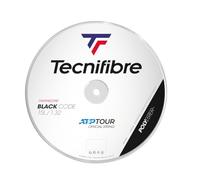 Tecnifibre Bobine 200M-BLACK Code 1.32 Cuerda de Tenis Adultos Unisex, Negro, Sencillo