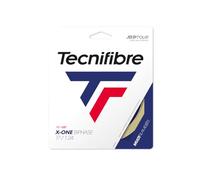 Tecnifibre Cordage De Tennis-X-One Biphase Cordaje de Tenis, Unisex Adulto, Natural, 1.24 / 12m
