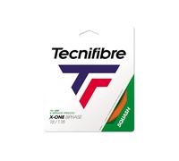 Tecnifibre Cordaje de Squash, Naranja, Único