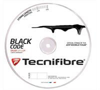 Tecnifibre - Cordajes Tenis - Black Code 1,24 mm 200 m
