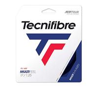 Tecnifibre - Cordón de Tenis para Adulto, Unisex, Color Negro