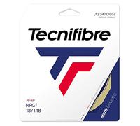 TECNIFIBRE NRG2 Cordaje de Tenis Individual, Natural, 1.18mm