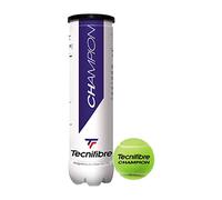 Tecnifibre - Pelotas de Tenis - Tubo de 4 de Pelotas de Tenis Champion