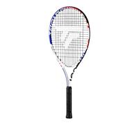 TECNIFIBRE - Raqueta de Tenis Juvenil - T-Fight Club 17, Blanco Azul y Rojo