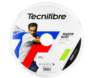 Tecnifibre Razor Code Soft Lime 200 m Cordaje de tenis 1,20 mm
