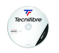 Tecnifibre - Rollo de Cuerda de Tenis Unisex (200 m, código 1.30, 1,30 mm), Color Blanco