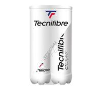 Tecnifibre Tennis-1 Bipack de 3 Balles Court (par 2 Tubes) Pelotas de Tenis, Unisex Adulto, Amarillo, Talla única