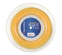 Tecnifibre Synthetic Gut 200M - Rollo de cuerdas para tenis (multifilamento, 1,25), color amarillo